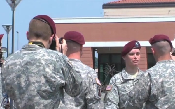 Company E, Change of Command Ceremony