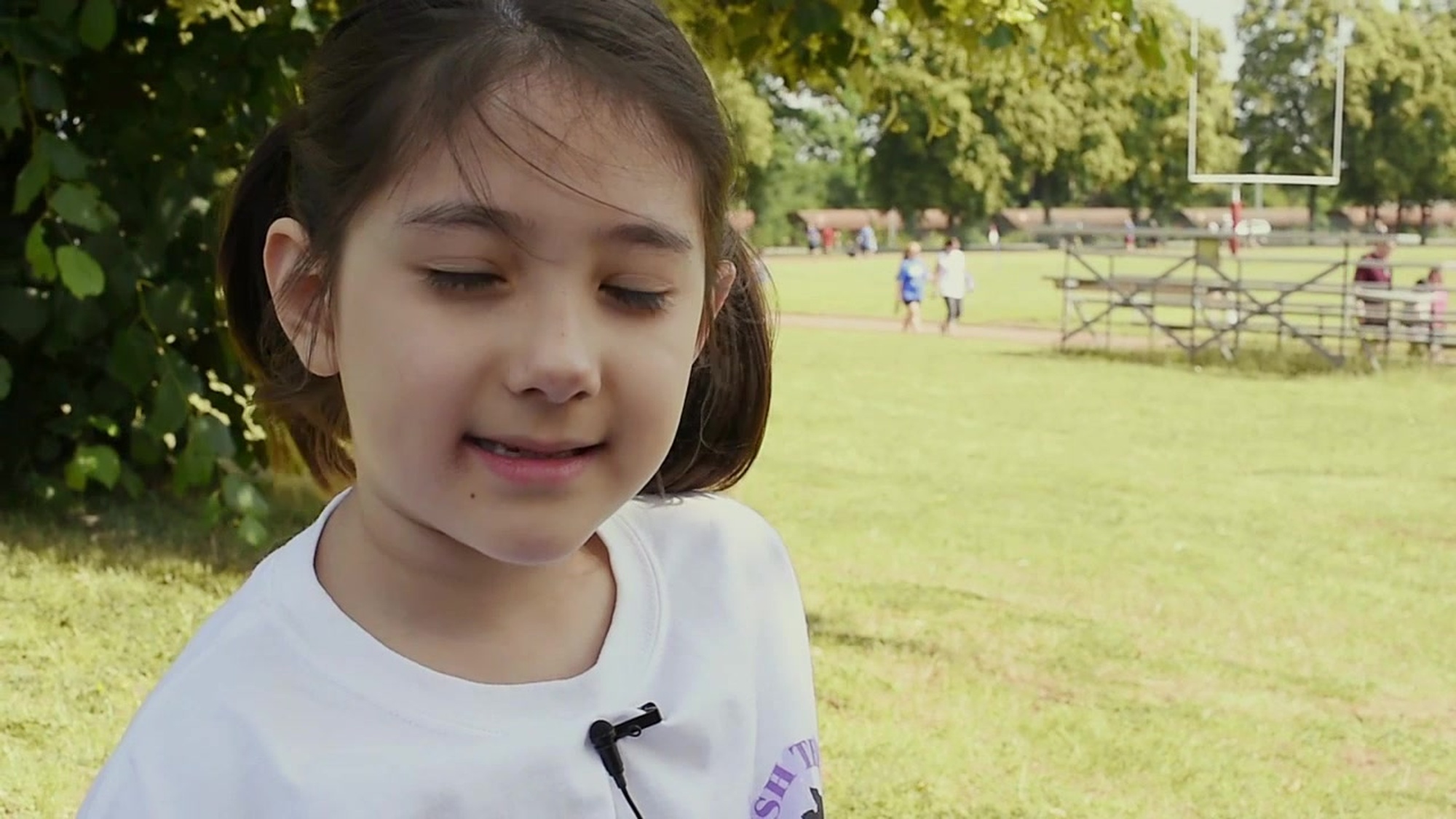 It can be easy to get lost in a crowd of hundreds; yet seven year old Kyara Doi can’t help but stand out at this year’s Relay for Life. Air Force Staff Sergeant Nancy Kasberg introduces her.