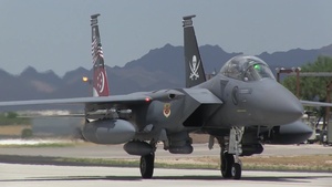 Ten F-15SG's from Mountain Home AFB Arrive at D-M