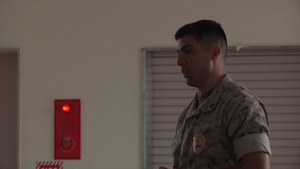 Iwakuni Marines learn to transport detainees during chaser training
