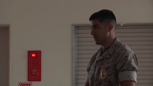 B-Roll of Iwakuni Marines learning to transport detainees during chaser training