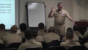 Yokosuka Sailors Learn Leadership, Prepare for Exchange Program