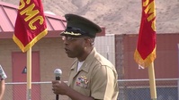 Change of Command Ceremony, Marine Corps Logistics Base, Barstow, Calif.