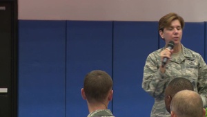 Gen. Robinson Visits Andersen