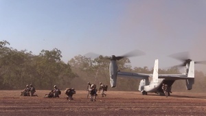 Talisman Sabre 2015 CV-22 Aerial Insert