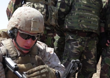 Agile Spirit 15 - Range - U.S. Marines, Georgians, Romanians and Bulgarians