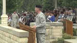1st Inf. Div. Combat Aviation Brigade Change of Command