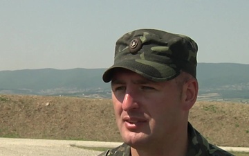 Ukrainian Military Train US National Guardsmen on Clearing Roadblocks in Kosovo