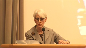 Under Secretary of State for Political Affairs Wendy Sherman Generation Prague Conference: Iran nuclear Deal