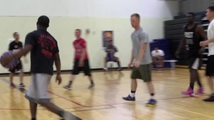 KSU and 1-7 FA BN Basketball Camp