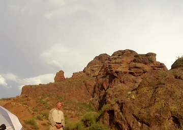 Marine Week Phoenix: Small town Arizona Marine wanted to do his part