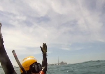 Coast Guard Rescue from Survivor's Perspective