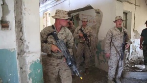U.S. Marines, Romanians Practice Room Clearing