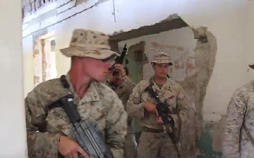 U.S. Marines, Romanians Practice Room Clearing