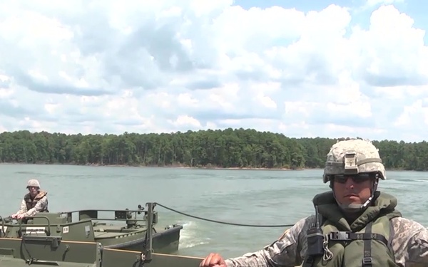 125th MRBC Conducts Bridge Ops at Annual Training