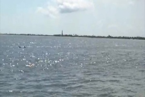 Coast Guard Responds to Barge Collision near Bolivar Peninsula