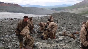 Marines Sharpen their Mountaineering Skills in Alaska
