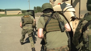 North Carolina Airmen Assist Juneau County Sheriff's Department at PATRIOT 15