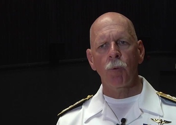 PACFLT Interview at Fleet Activites Yokosuka All Hands Call