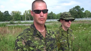 Counter I.E.D Measures Taught at Rapid Trident