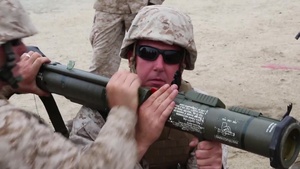 Marines Conduct Anti-Tank Weapon Training