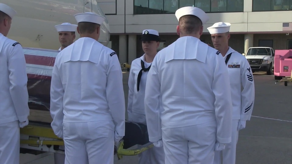 DVIDS - Video - Plane Side Honors for LS2 Randall Smith