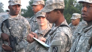 Soldiers of the 155th Armored Brigade Combat Team begin their Annual Training at the Camp Shelby Joint Forces Training Center Today