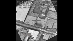 Airstrike VBIED Factory in Mosul