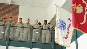 The Defense Information School Honors Two Fallen Marines