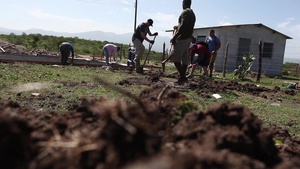 U.S. Marines Volunteer for Housing Project in Honduras