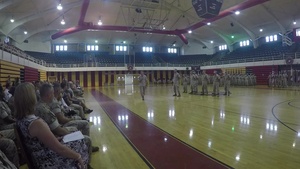 Headquarters and Support Battalion Change of Command B-Roll