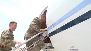 455 AEW Leadership Visit Kandahar
