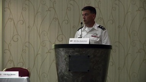 Maj. Gen. Ammerman speaks during 2015 Private Public Partnership 3rd Annual Day with the Army Reserve: