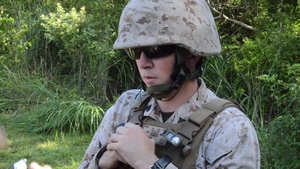 B-Roll of Marines shooting crew-served weapons during Exercise Eagle Wrath