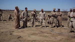 U.S. Marines, Australian Soldiers Conduct ROC walk (B-ROLL)