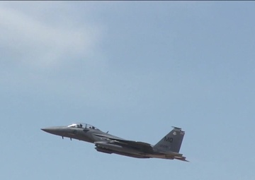 F-15SG's from Mountain Home AFB at Davis-Monthan AFB