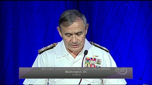 ADM Harris Speaks About Life As A Military Child Key Words: USPACOM, Military Children, Parents, Education, MCEC, PCS, Assignment