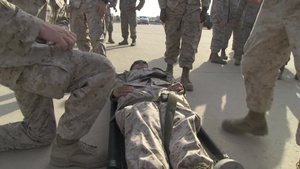 U.S. Service Members Participate in Joint Combat Medical Evacuation Drill (b-roll)
