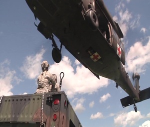 Vermont Guard Aviation Conducts Sling Load Training