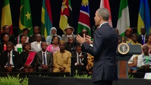 French - 2015 Presidential Summit of the Mandela Washington Fellowship for Young African Leaders: Young African Leaders Town Hall with President Obama