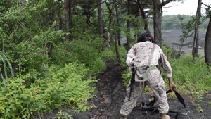 B-Roll of Marines, Sailors conducting aircraft salvage training during Exercise Eagle's Wrath