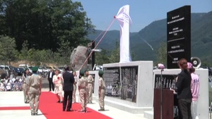 WWII B29 Crash Memorial Unveiling
