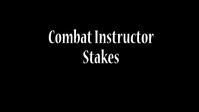 Combat Instructor Stakes Trailer