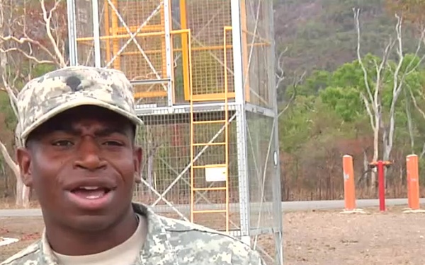 Bronco Soldiers Rappel in Townsville, Australia