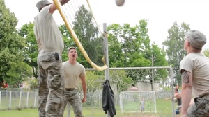 Airmen Renovate Latvian Orphanage