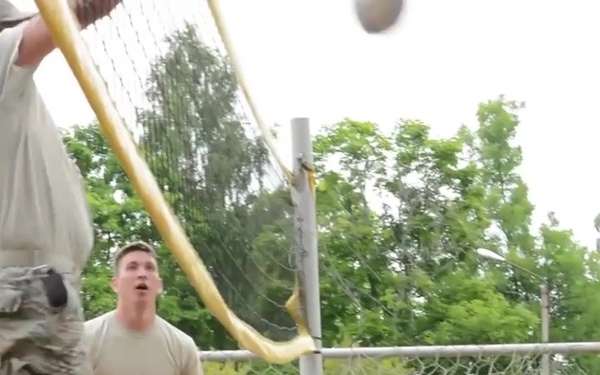 Airmen Renovate Latvian Orphanage