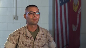 Interview with a United States Marine - Pfc. Farjan Valverde
