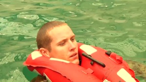Bronco Soldiers Water Survival Skills Training