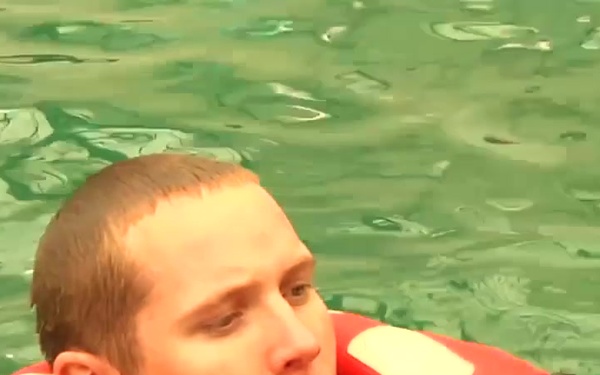 Bronco Soldiers Water Survival Skills Training