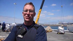 USCG Cutter Stratton Carries Out Billion Dollar Drug Offload